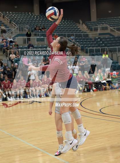 Thumbnail 2 in Seven Lakes vs Tompkins (UIL Volleyball 6A Regional Quarterfinal) photogallery.