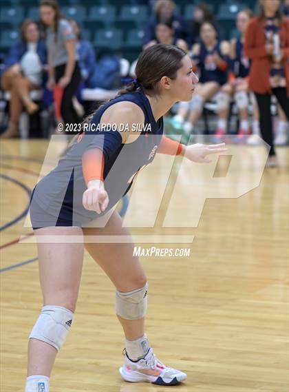 Thumbnail 2 in Seven Lakes vs Tompkins (UIL Volleyball 6A Regional Quarterfinal) photogallery.