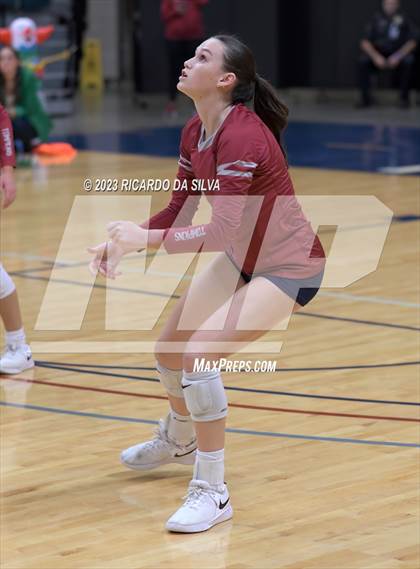 Thumbnail 1 in Seven Lakes vs Tompkins (UIL Volleyball 6A Regional Quarterfinal) photogallery.