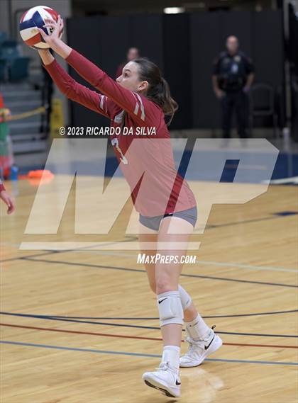 Thumbnail 2 in Seven Lakes vs Tompkins (UIL Volleyball 6A Regional Quarterfinal) photogallery.