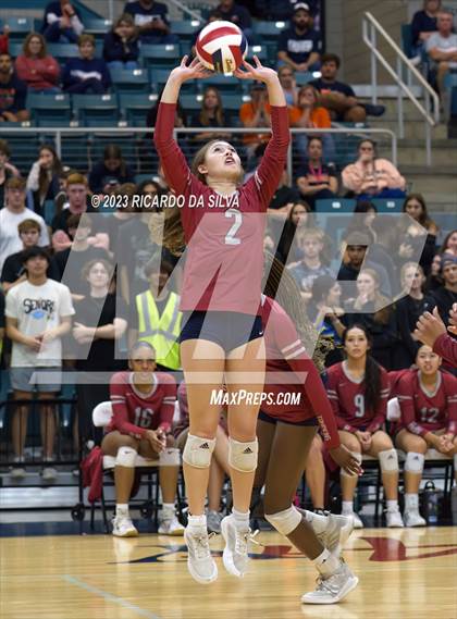 Thumbnail 1 in Seven Lakes vs Tompkins (UIL Volleyball 6A Regional Quarterfinal) photogallery.