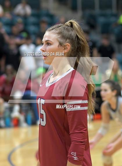 Thumbnail 2 in Seven Lakes vs Tompkins (UIL Volleyball 6A Regional Quarterfinal) photogallery.