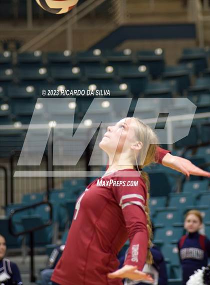 Thumbnail 2 in Seven Lakes vs Tompkins (UIL Volleyball 6A Regional Quarterfinal) photogallery.