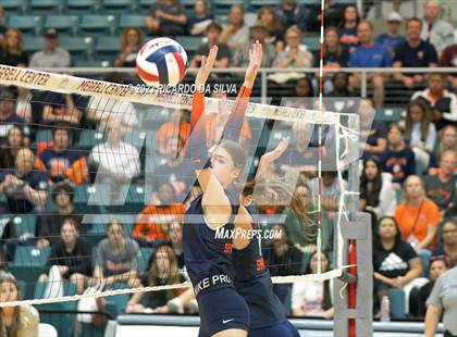 Thumbnail 3 in Seven Lakes vs Tompkins (UIL Volleyball 6A Regional Quarterfinal) photogallery.