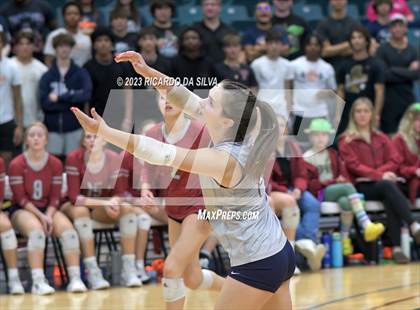Thumbnail 1 in Seven Lakes vs Tompkins (UIL Volleyball 6A Regional Quarterfinal) photogallery.