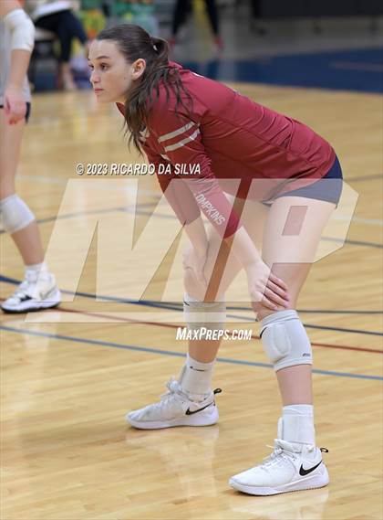 Thumbnail 3 in Seven Lakes vs Tompkins (UIL Volleyball 6A Regional Quarterfinal) photogallery.