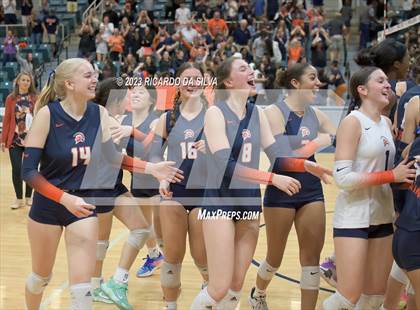 Thumbnail 2 in Seven Lakes vs Tompkins (UIL Volleyball 6A Regional Quarterfinal) photogallery.
