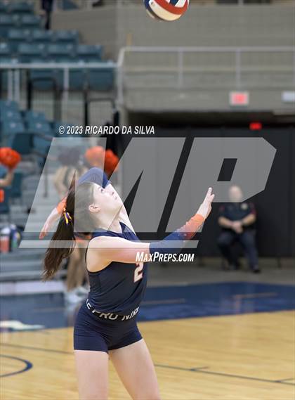 Thumbnail 1 in Seven Lakes vs Tompkins (UIL Volleyball 6A Regional Quarterfinal) photogallery.