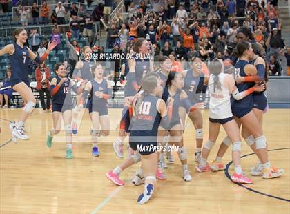 Thumbnail 3 in Seven Lakes vs Tompkins (UIL Volleyball 6A Regional Quarterfinal) photogallery.