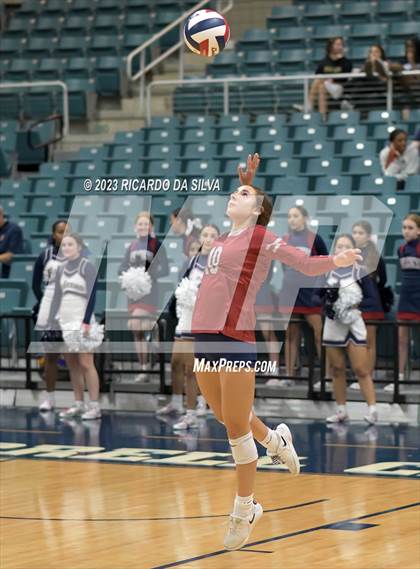 Thumbnail 1 in Seven Lakes vs Tompkins (UIL Volleyball 6A Regional Quarterfinal) photogallery.