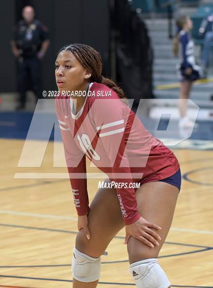 Thumbnail 3 in Seven Lakes vs Tompkins (UIL Volleyball 6A Regional Quarterfinal) photogallery.