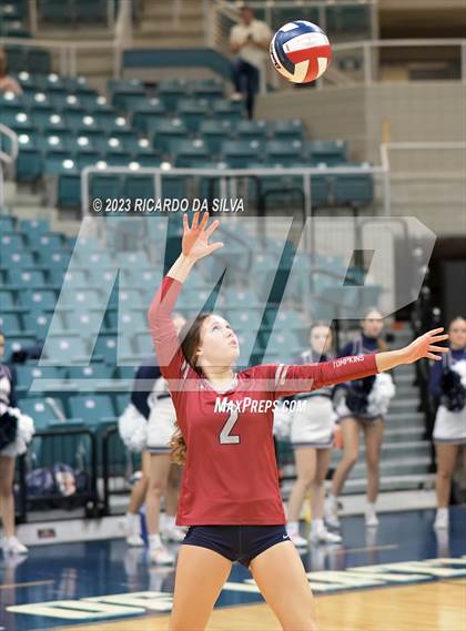 Thumbnail 1 in Seven Lakes vs Tompkins (UIL Volleyball 6A Regional Quarterfinal) photogallery.