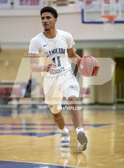 Thumbnail 1 in IMG Academy vs. Hamilton Heights Christian Academy photogallery.