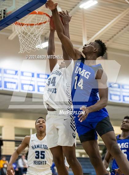 Thumbnail 2 in IMG Academy vs. Hamilton Heights Christian Academy photogallery.