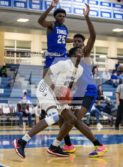 Thumbnail 3 in IMG Academy vs. Hamilton Heights Christian Academy photogallery.