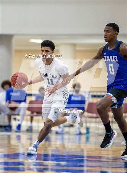 Thumbnail 3 in IMG Academy vs. Hamilton Heights Christian Academy photogallery.