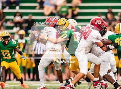 Thumbnail 2 in Waccamaw vs Conway (CNB 2025 Kickoff Classic) photogallery.
