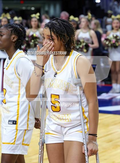 Thumbnail 2 in Summer Creek vs. Duncanville (UIL 6A Basketball Semifinal Medal Ceremony) photogallery.