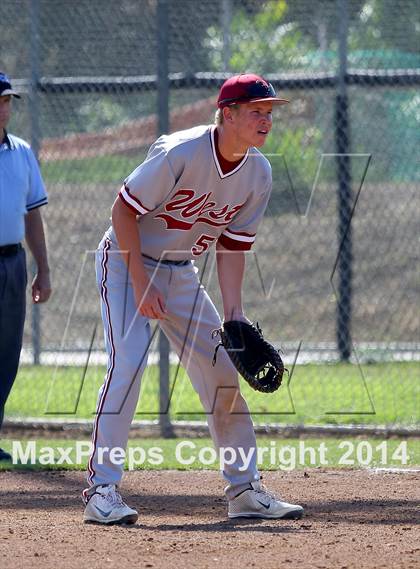 Thumbnail 1 in Clovis West vs Foothill (Boras Classic - North Bracket) photogallery.
