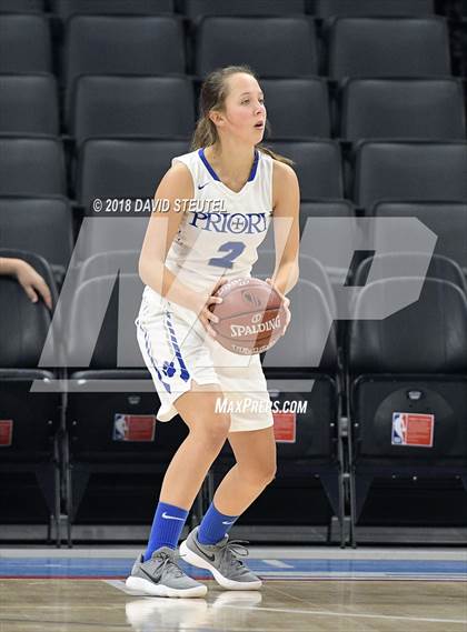 Thumbnail 3 in Rolling Hills Prep vs. Woodside Priory (CIF State D4 Final) photogallery.