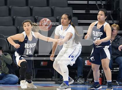 Thumbnail 2 in Rolling Hills Prep vs. Woodside Priory (CIF State D4 Final) photogallery.