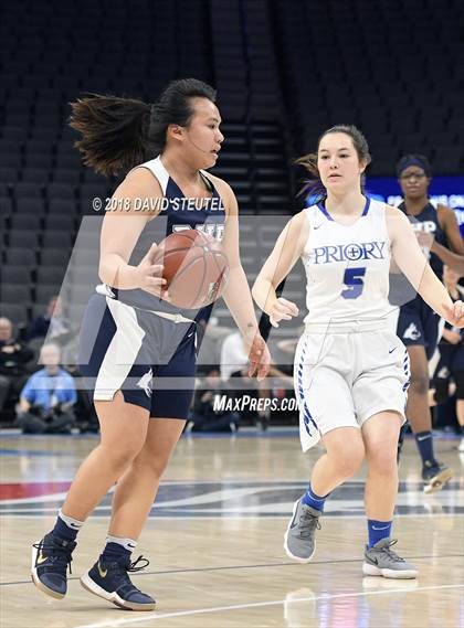 Thumbnail 2 in Rolling Hills Prep vs. Woodside Priory (CIF State D4 Final) photogallery.