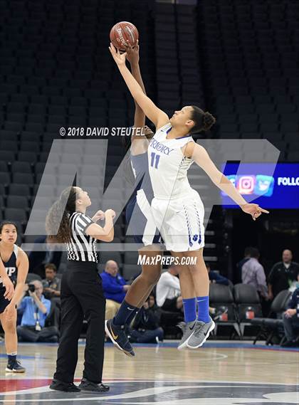 Thumbnail 1 in Rolling Hills Prep vs. Woodside Priory (CIF State D4 Final) photogallery.
