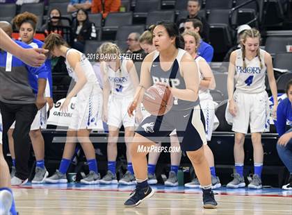 Thumbnail 3 in Rolling Hills Prep vs. Woodside Priory (CIF State D4 Final) photogallery.
