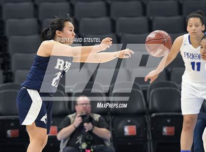 Thumbnail 2 in Rolling Hills Prep vs. Woodside Priory (CIF State D4 Final) photogallery.