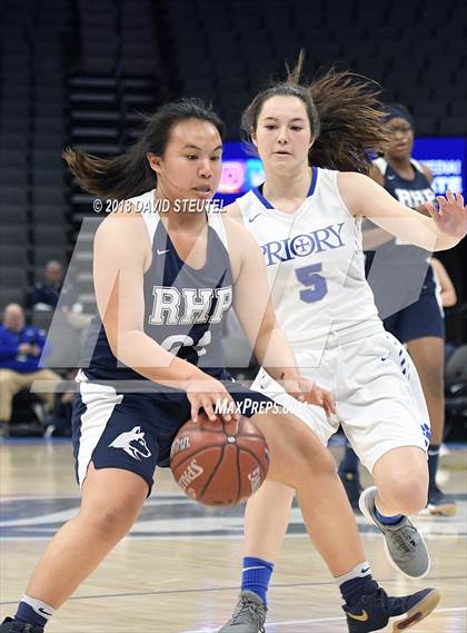 Thumbnail 3 in Rolling Hills Prep vs. Woodside Priory (CIF State D4 Final) photogallery.