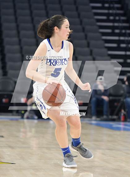 Thumbnail 1 in Rolling Hills Prep vs. Woodside Priory (CIF State D4 Final) photogallery.