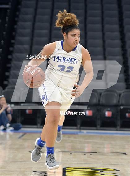 Thumbnail 3 in Rolling Hills Prep vs. Woodside Priory (CIF State D4 Final) photogallery.