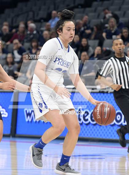 Thumbnail 2 in Rolling Hills Prep vs. Woodside Priory (CIF State D4 Final) photogallery.