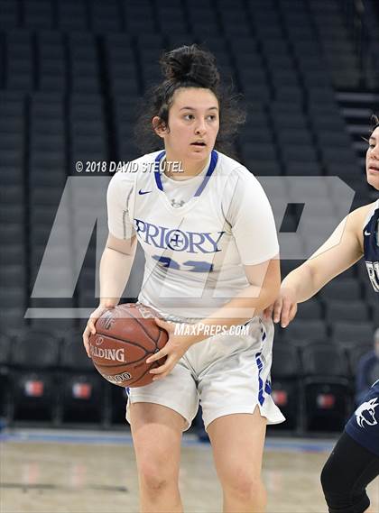 Thumbnail 2 in Rolling Hills Prep vs. Woodside Priory (CIF State D4 Final) photogallery.