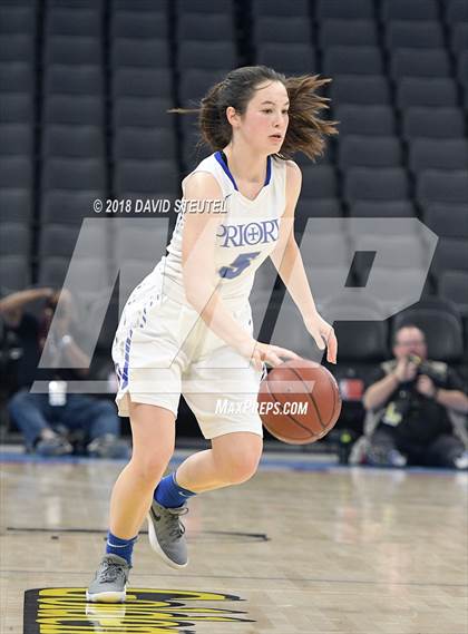 Thumbnail 3 in Rolling Hills Prep vs. Woodside Priory (CIF State D4 Final) photogallery.