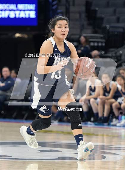 Thumbnail 3 in Rolling Hills Prep vs. Woodside Priory (CIF State D4 Final) photogallery.