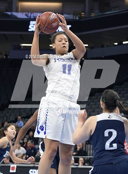 Thumbnail 2 in Rolling Hills Prep vs. Woodside Priory (CIF State D4 Final) photogallery.