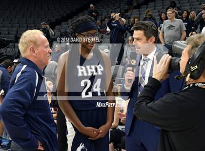 Thumbnail 3 in Rolling Hills Prep vs. Woodside Priory (CIF State D4 Final) photogallery.