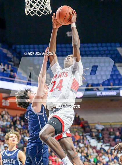 Thumbnail 2 in Staples vs. St. Bernard (CIAC Div II Final) photogallery.