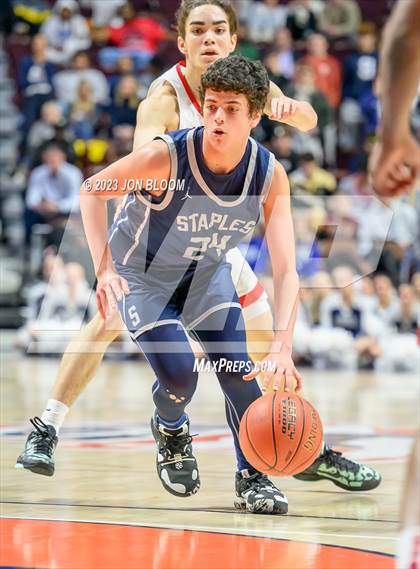 Thumbnail 2 in Staples vs. St. Bernard (CIAC Div II Final) photogallery.
