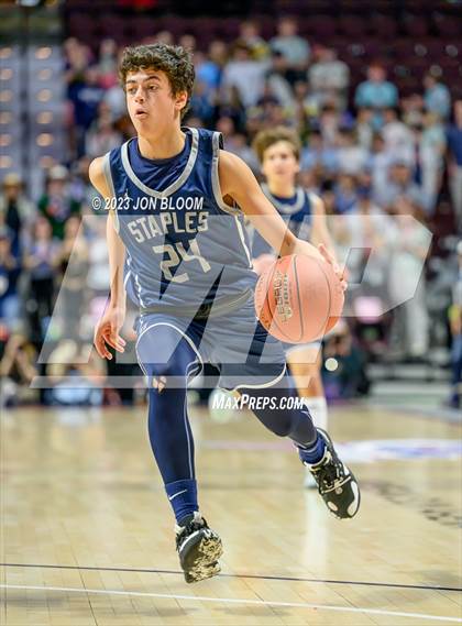 Thumbnail 2 in Staples vs. St. Bernard (CIAC Div II Final) photogallery.