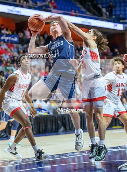 Thumbnail 3 in Staples vs. St. Bernard (CIAC Div II Final) photogallery.