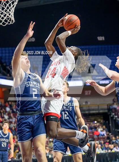 Thumbnail 3 in Staples vs. St. Bernard (CIAC Div II Final) photogallery.