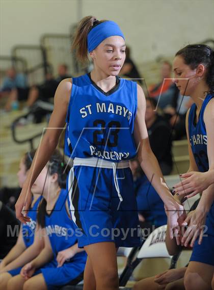 Thumbnail 3 in St. Mary's Academy vs. Clackamas (Nike Interstate Shootout) photogallery.