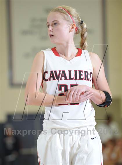 Thumbnail 1 in St. Mary's Academy vs. Clackamas (Nike Interstate Shootout) photogallery.