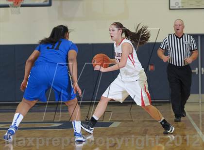 Thumbnail 2 in St. Mary's Academy vs. Clackamas (Nike Interstate Shootout) photogallery.