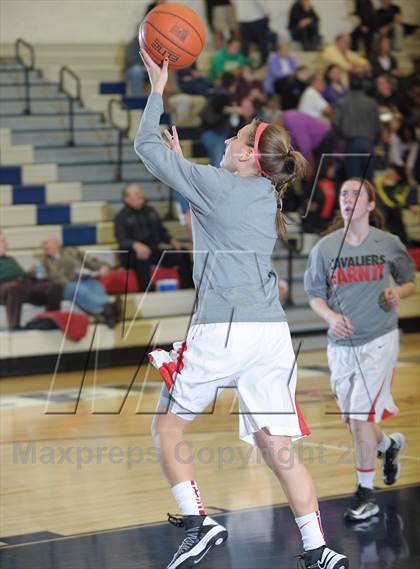 Thumbnail 2 in St. Mary's Academy vs. Clackamas (Nike Interstate Shootout) photogallery.