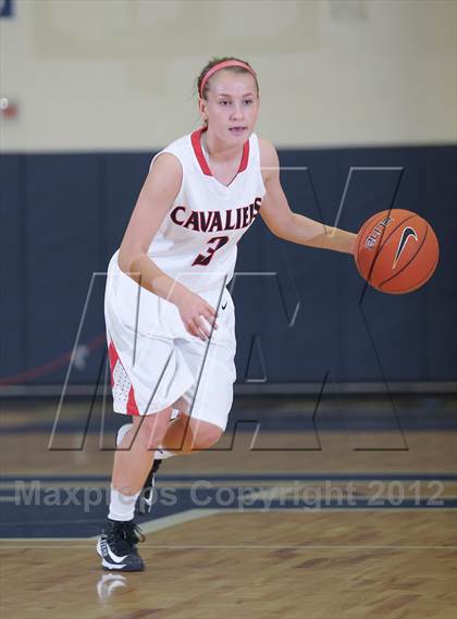 Thumbnail 1 in St. Mary's Academy vs. Clackamas (Nike Interstate Shootout) photogallery.