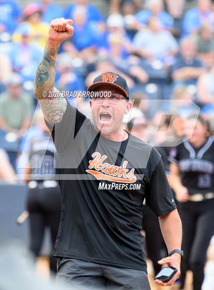 Thumbnail 1 in West Wilkes vs, McMichael (NCHSAA 3A Final Game 3) photogallery.