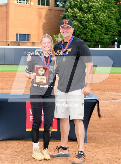 Thumbnail 1 in West Wilkes vs, McMichael (NCHSAA 3A Final Game 3) photogallery.